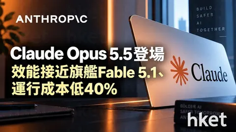 【Anthropic】Claude Opus 5.5登場 效能媲美旗艦Fable 5.1、運行成本低40%(有片)